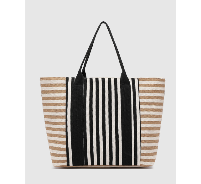 Sac Fourre-tout Destination Linens 16x14 Pouces - Marron, Neuf Sans Poignée